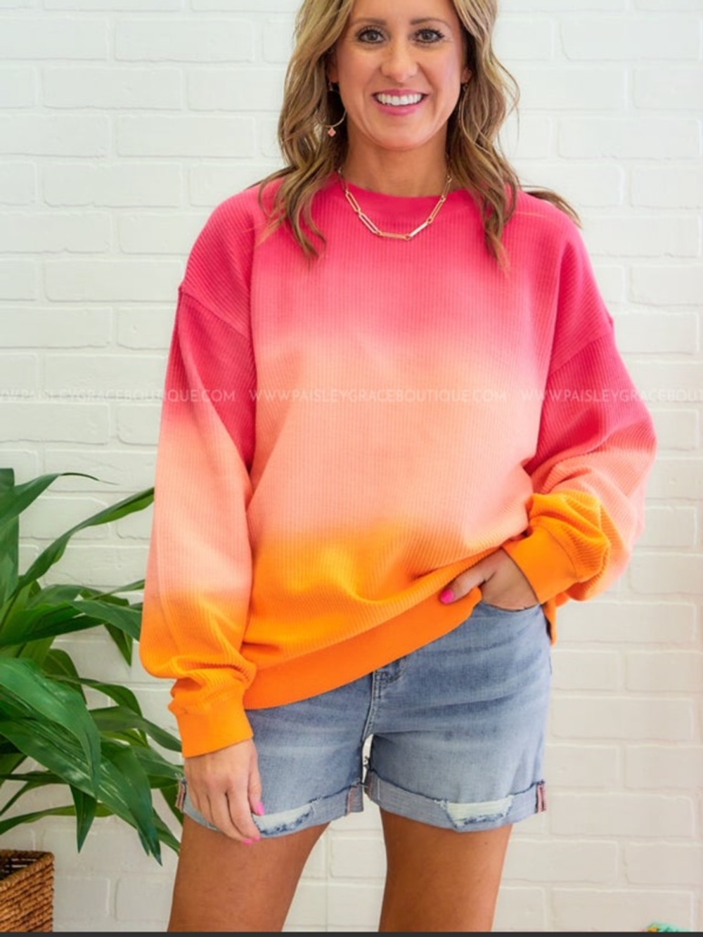 MOON RYDER OMBRE TOP